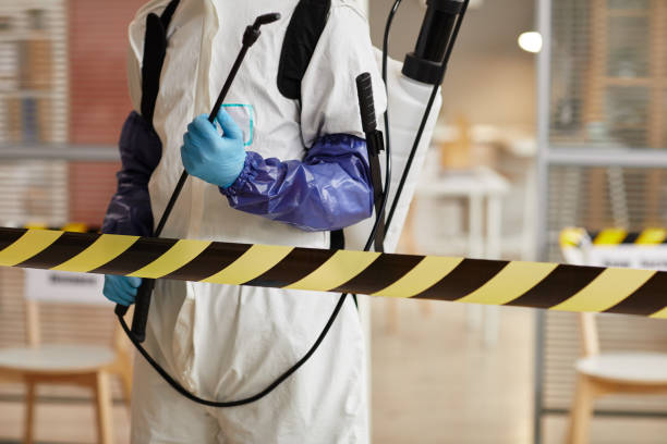 Professional Infectious Disease Decontamination technician working in Quinton, NJ